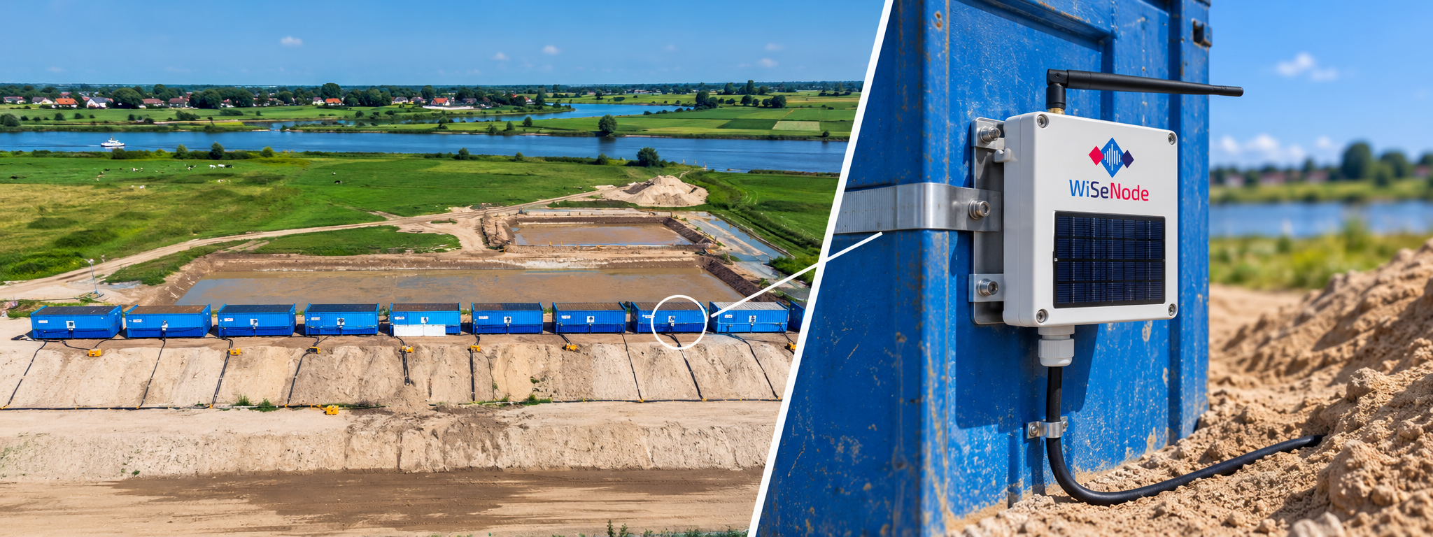 WiSeNode waterpressure monitoring